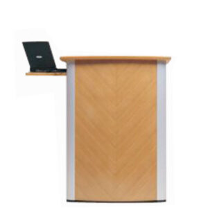 Wooden Podium with laptop Tray SP-648