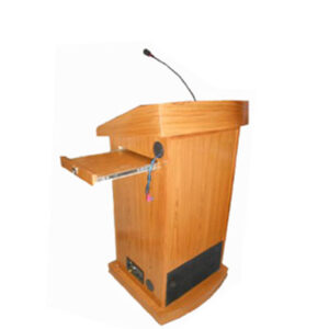 Wooden Podium SP-504 with PA System