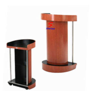 Curved Wooden Podium SP-638