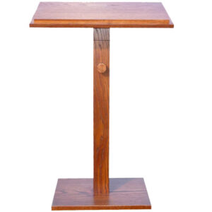 Sleek Manual Height Adjustable wooden Podium SP-572