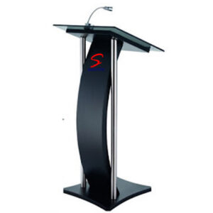 Wooden & Stainless Steel Podium SP-633
