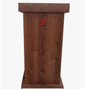 Wooden Podium with Lockable Shelf SP-565