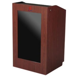 Digital Display Wooden Podium SIL-508