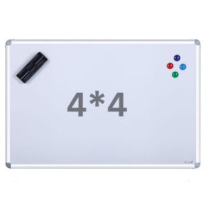 White Magnetic Board SWB-44M | Magnetic whiteboard 4′ X 4′