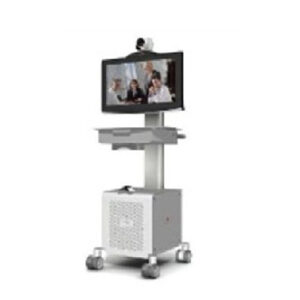 Video Conferencing TV Trolley for 32″-55″ Saatvik VCT-1