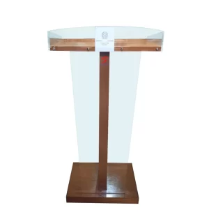 Premium Acrylic & Wooden Podium Stand