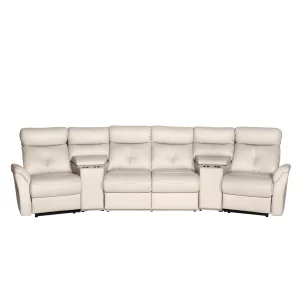 Modena – 4 Seater Curve TV Sectional Recliner Sofa