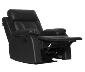 1 Seater Manual Recliner Chair – Magna Black