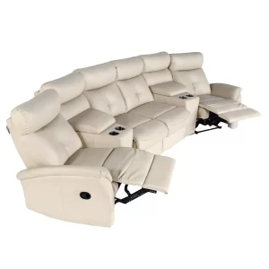 Modena – 4 Seater Curve TV Sectional Recliner Sofa