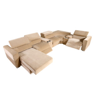 Recliner with Lounger (Sofa Cum Bed) – Perugia
