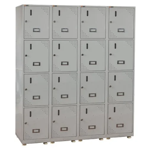 16 door metal storage locker cabinet for office, gym, hostel and school