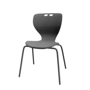 DRS195 Ergonomic plastic cafeteria chair