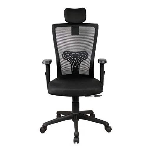 DSR025 Home office chair with lumbar back support and Headrest