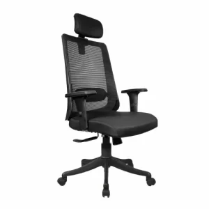 DSR031 Ergonomic black mesh office chair for home workstation