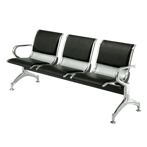 DSR246 - Modern Three-Seater Waiting Chair and Reception Chair With Cushion